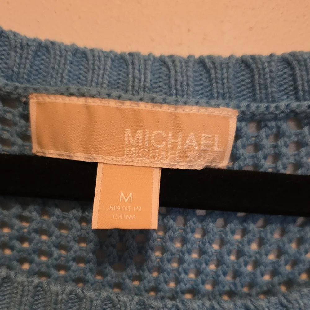 Michael Kors Sky Blue Women's Knit‎ Crew Neck Sweater